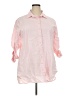 HOTOUCH 100% Polyester Pink 3/4 Sleeve Blouse Size XXL - photo 1