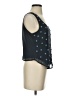 Yumi Kim 100% Polyester Blue Sleeveless Top Size S - photo 4