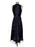 CAbi 100% Polyester Paisley Blue Cocktail Dress Size 0 - photo 2
