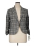 Amanda + Chelsea Plaid Gray Blazer Size XL - photo 1