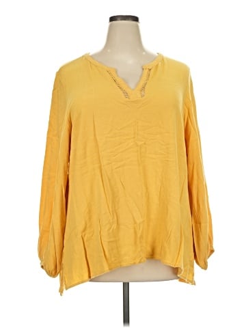 Lane Bryant 3/4 Sleeve Blouse (view 1)