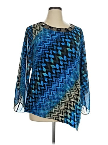 Alfani 3/4 Sleeve Blouse (view 1)