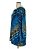 Alfani Blue 3/4 Sleeve Blouse Size 1X - photo 5
