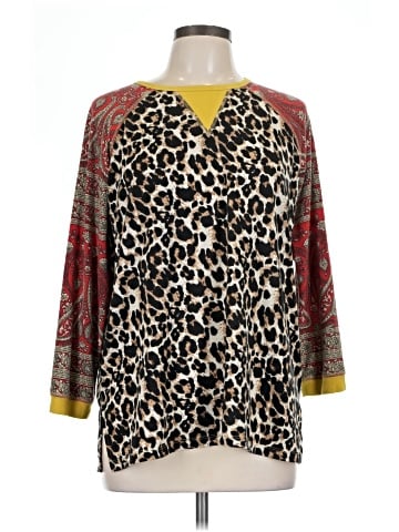 Tru Luxe Jeans Long Sleeve Top (view 1)