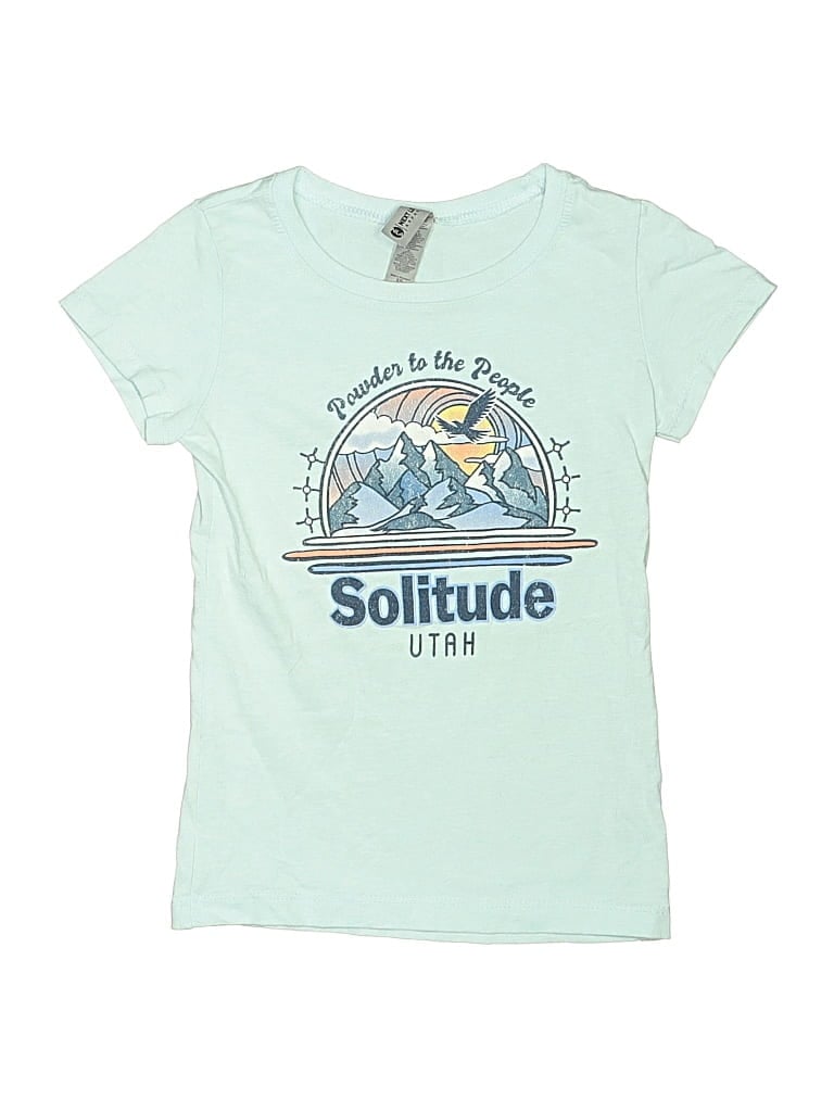 Pre-owned Next Level Apparel Kids' Short Sleeve T-shirt In Teal