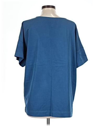Lands' End Short Sleeve Blouse (view 2)