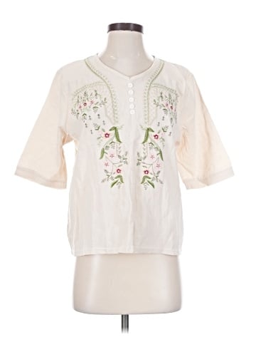 Unbranded Short Sleeve Blouse (view 1)