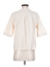 Unbranded Ivory Short Sleeve Blouse Size 3 - photo 2