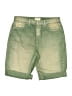 L'Agence Solid Green Denim Shorts Size 27 waist - photo 1