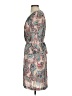 Daniel Rainn 100% Polyester Paisley Teal Casual Dress Size XS - photo 5