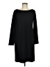 Gap Solid Black Casual Dress Size M - photo 1