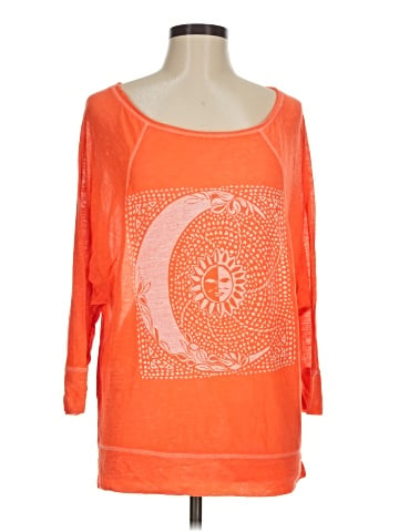 Lucky Lotus 3/4 Sleeve T-Shirt (view 1)