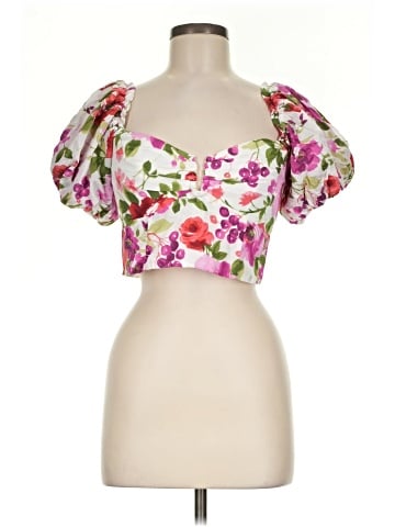 Abercrombie & Fitch Short Sleeve Blouse (view 1)