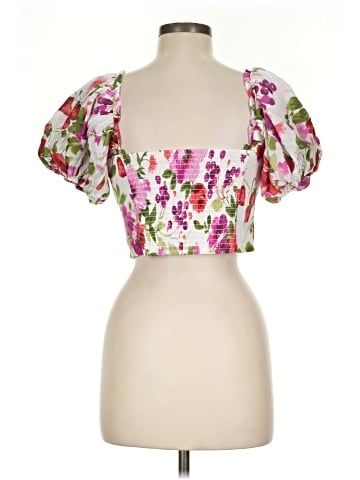 Abercrombie & Fitch Short Sleeve Blouse (view 2)