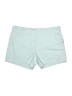 J.Crew 100% Cotton Solid Teal Shorts Size 4 - photo 1