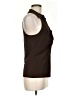 Cache Solid Brown Sleeveless Blouse Size M - photo 4