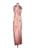 Xscape 100% Polyester Solid Pink Cocktail Dress Size 6 - photo 1