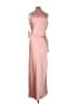 Xscape 100% Polyester Solid Pink Cocktail Dress Size 6 - photo 2