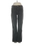 Free People Chevron-herringbone Gray Jeans Size 26 waist - photo 1