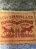 Levi's 100% Cotton Hearts Blue Jeans Size 31 waist - photo 7
