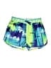 Under Armour 100% Polyester Graphic Blue Athletic Shorts Size L (youth) - photo 1