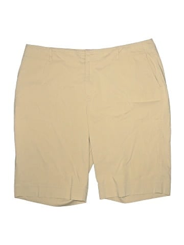 Liz Claiborne Khaki Shorts (view 1)