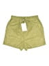 Avec Les Filles 100% Polyester Hearts Green Shorts Size M - photo 1