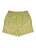 Avec Les Filles 100% Polyester Hearts Green Shorts Size M - photo 2