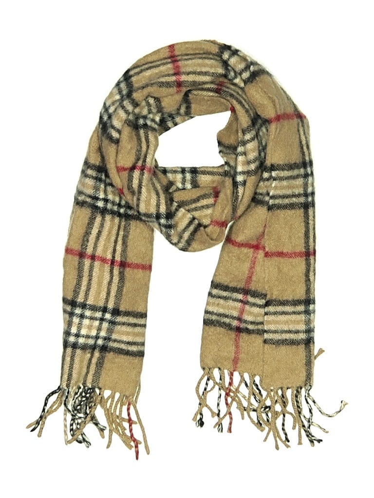 Pre-owned Target Cashmere Scarf In Brown