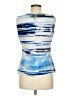 Calvin Klein Blue Sleeveless Blouse Size M - photo 2