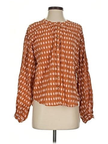 Pilcro by Anthropologie Long Sleeve Blouse (view 1)