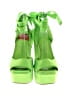 Gianni Bini Color Block Green Sandals Size 5 - photo 2