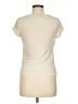 Topshop 100% Polyester Ivory Short Sleeve Top Size 8 - photo 2