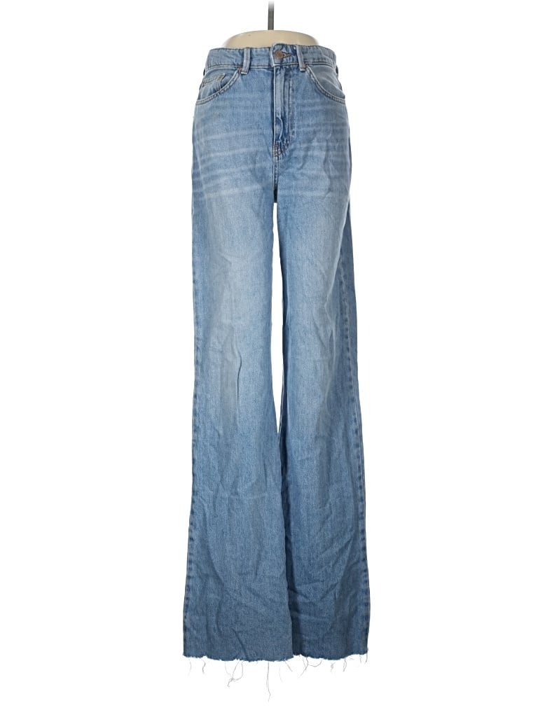 Pre-owned Stradivarius Jeans In Blue