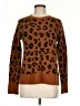 Old Navy Animal Print Brown Pullover Sweater Size M - photo 1