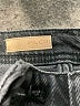 Pilcro Chevron-herringbone Black Jeans Size 25 waist - photo 8