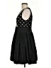 Ryu 100% Polyester Stars Black Cocktail Dress Size M - photo 5