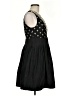 Ryu 100% Polyester Stars Black Cocktail Dress Size M - photo 4