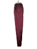 Unbranded Solid Burgundy Casual Pants Size S - photo 5