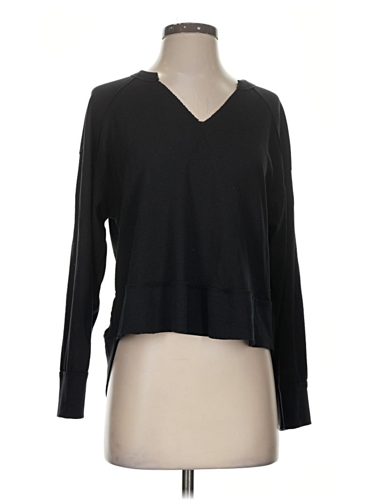 Pre-owned Joylab Long Sleeve T-shirt In Black