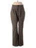 Reformation Plaid Brown Dress Pants Size 6 - photo 1