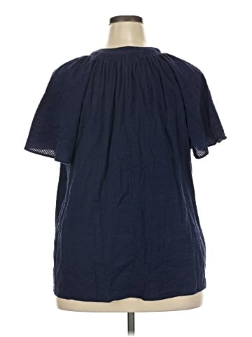 Lane Bryant Short Sleeve Blouse (view 2)