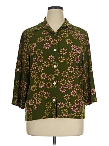 Jh Collectibles 3/4 Sleeve Blouse (view 1)