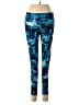 Ideology Print Blue Active Pants Size M - photo 1