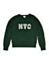 Crewcuts 100% Cotton Graphic Green Pullover Sweater Size 8 - 9 - photo 1