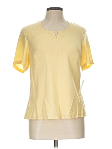 Talbots Short Sleeve Silk Top (view 1)
