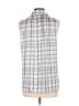 Forever 21 White Sleeveless Button-Down Shirt Size L - photo 2