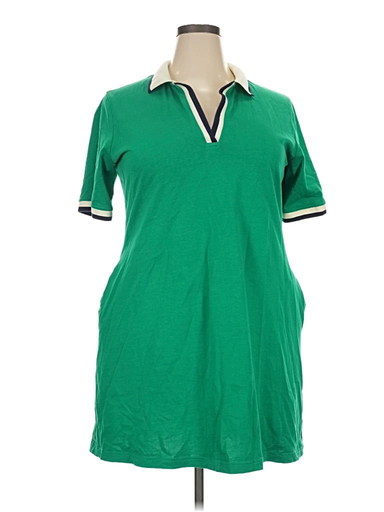 Pre-owned Tuckernuck Casual Dress In Green