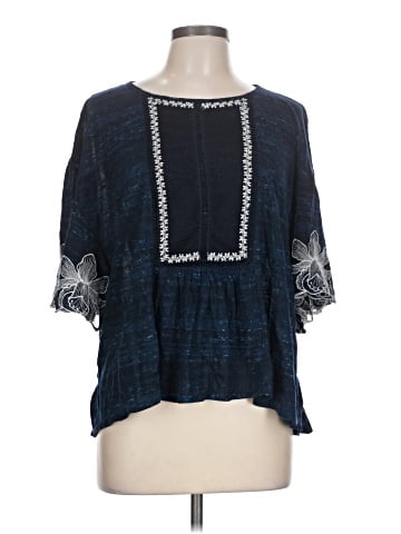 Pilcro 3/4 Sleeve Blouse (view 1)