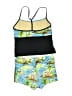 Unbranded Tropical Blue Two Piece Swimsuit Size S - photo 2